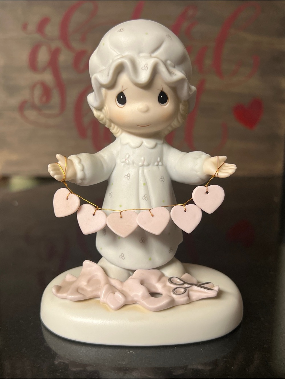 Vintage 1983 Precious Moments "You Have Touched So Many Hearts" Figurine E-2821